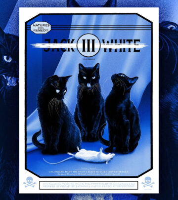 Jack White LA Show Posters Captivate Fans