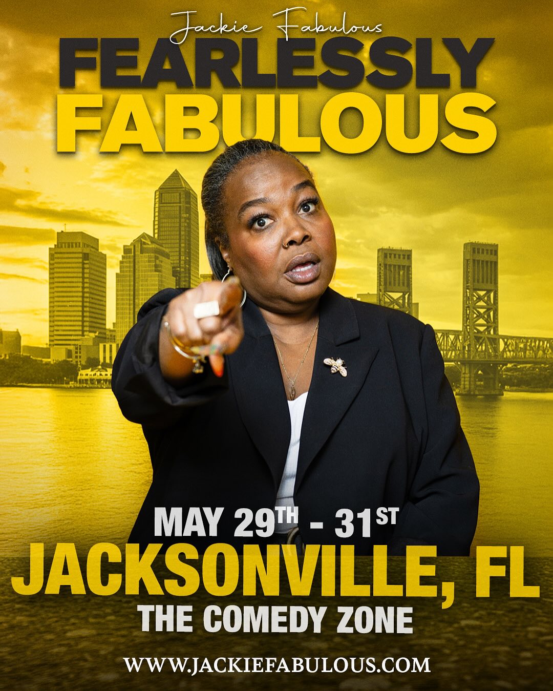 Jackie Fabulous Tour Dates Announced In AZ And FL