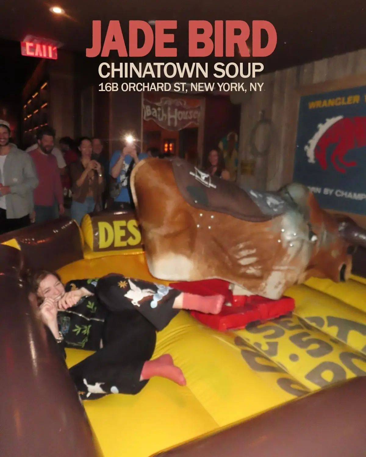 Chinatown Soup pop-up in NYC tonight: free live performance, vibrant energy, surprise vibes.