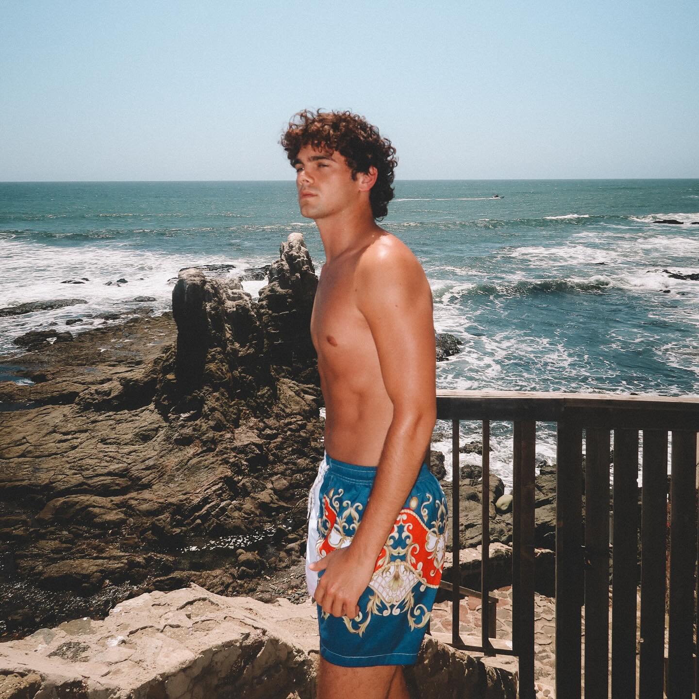 Veteran celebrity Jake Clark posts a vibrant comeback from Mexico with a cheeky twist!!!!