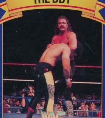 Wrestling veteran debuts rare memorabilia from vintage WWF collection in a classic twist!