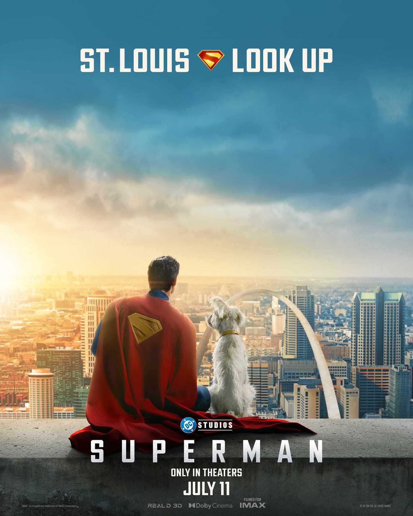 James Gunn Honors STL With Superman Shoutout James Gunn salutes his roots with a bold #Superman call to look up in STL this season now!