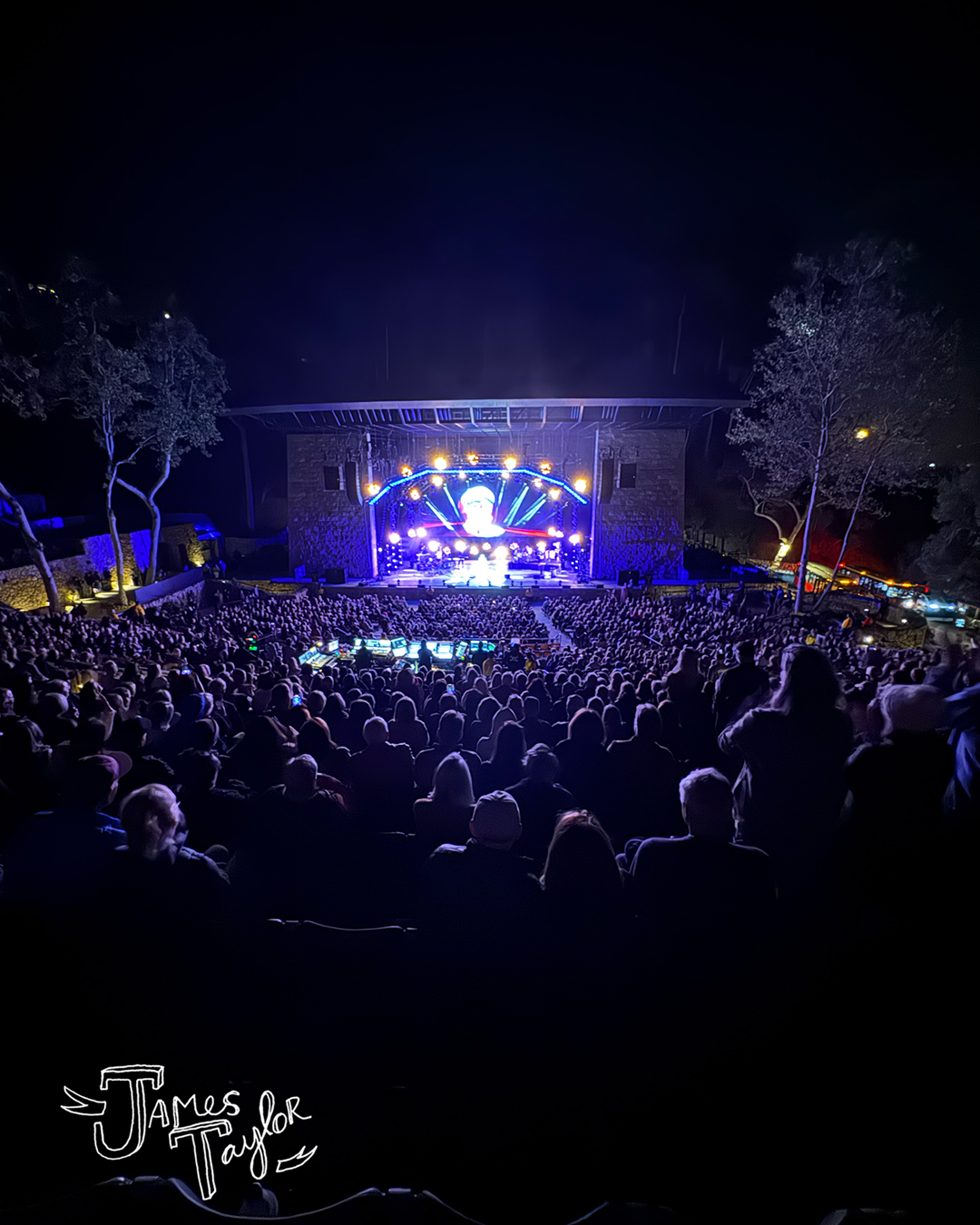 James Taylor Celebrates Blue Lou's 80th in Santa Barbara