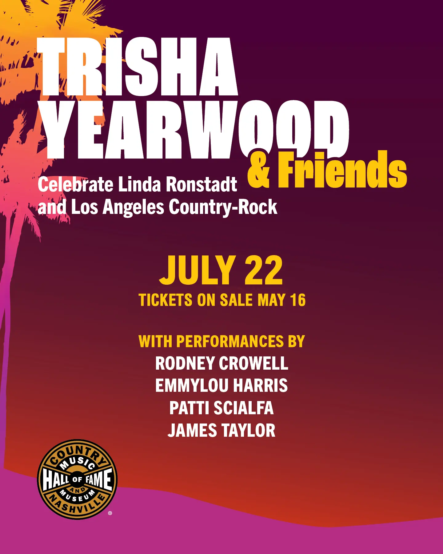 Celebrating Los Angeles country-rock roots with iconic voices and a historic exhibit live!