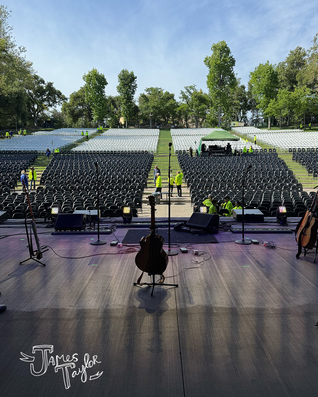 James Taylor Preps For 2025 Tour At Frost Ampitheater