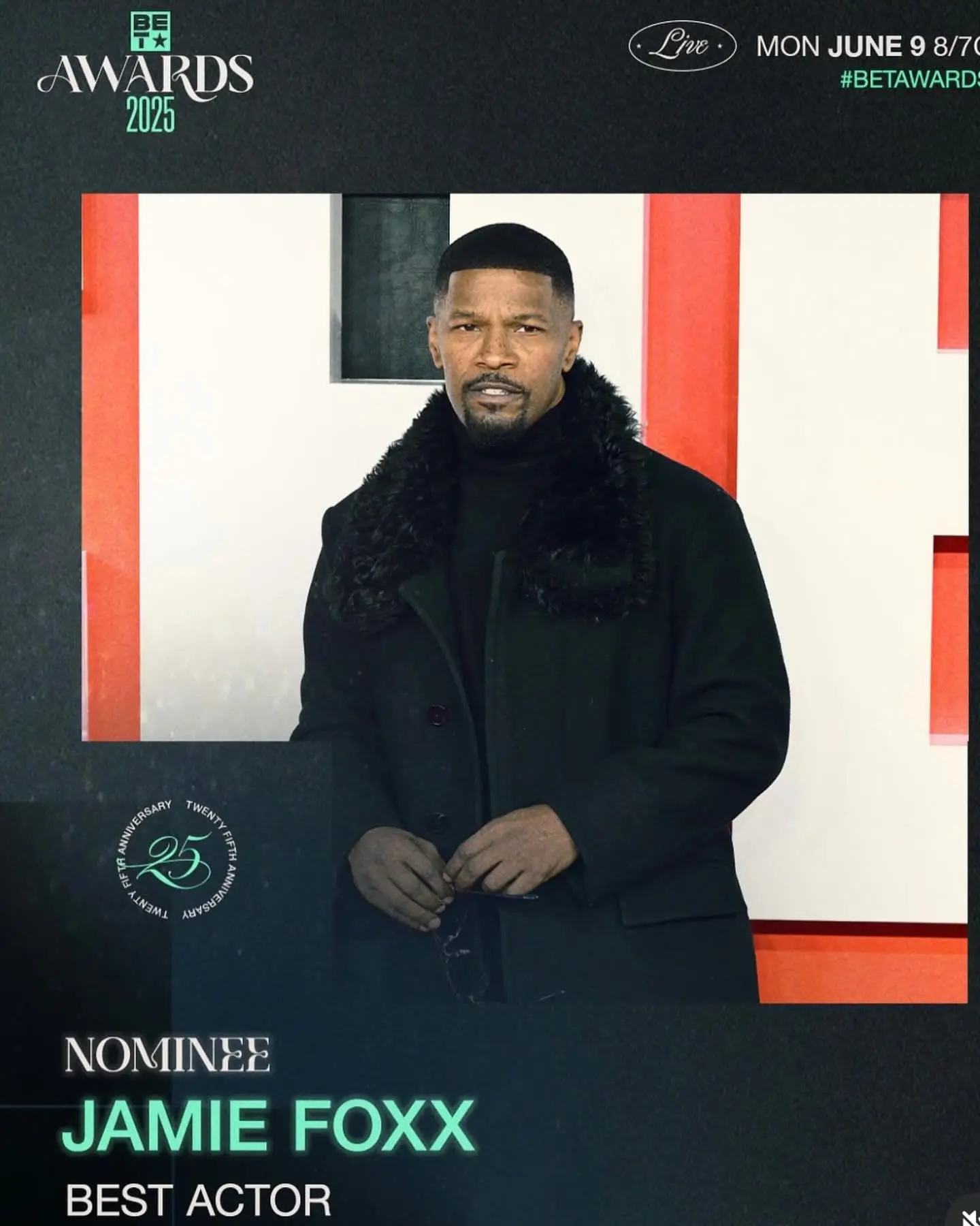 Jamie Foxx Honored At BET Awards Celebrated by his people, Jamie Foxx offers genuine thanks at a prestigious awards night.