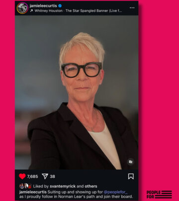 Jamie Lee Curtis Joins People For the American Way Board