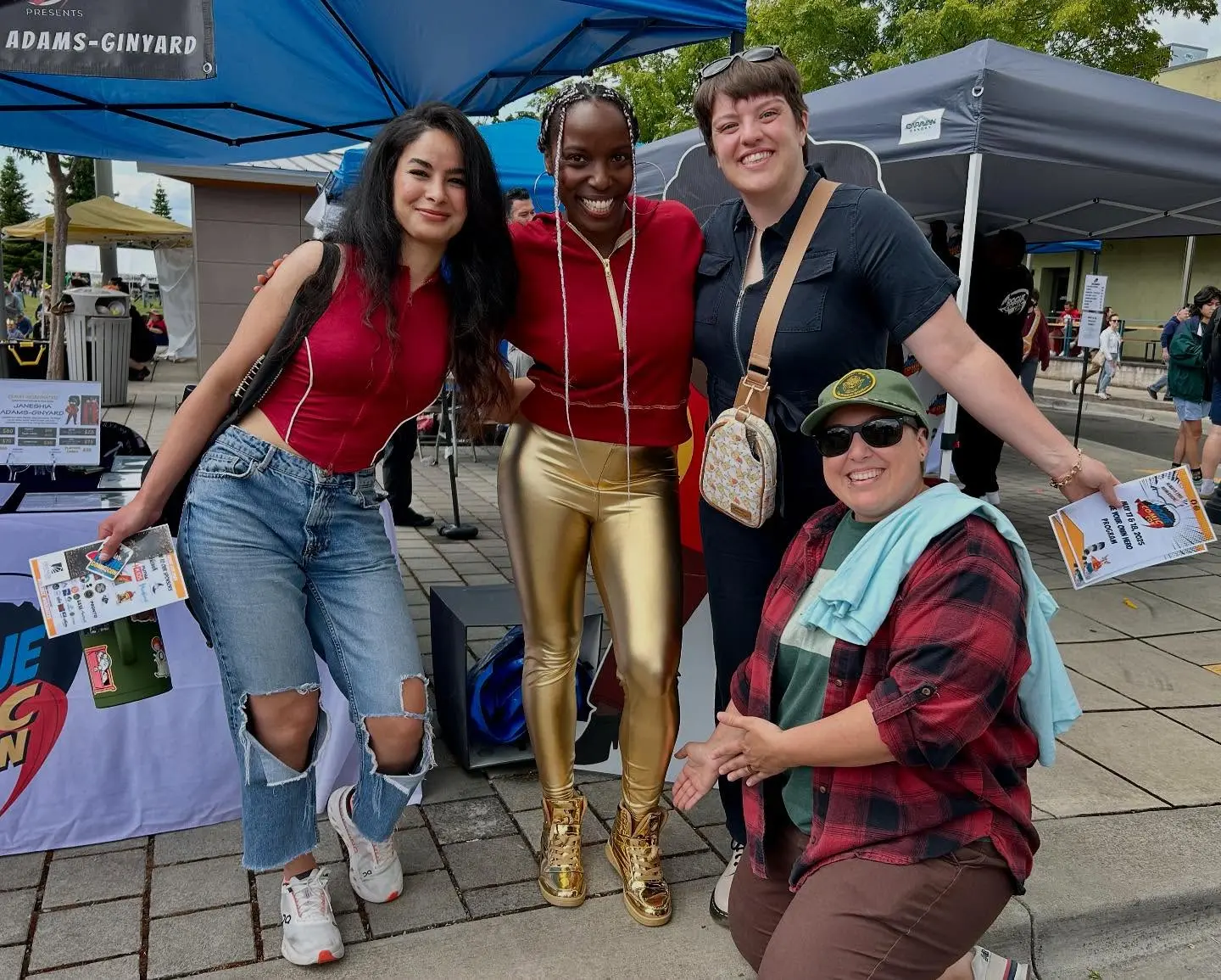 Janeshia Adams-Ginyard Shines At Rogue Comic Con