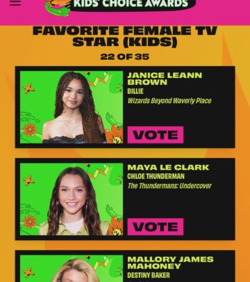 Janice Lee Ann Brown Urges Fans To Vote At Kids’ Choice Awards