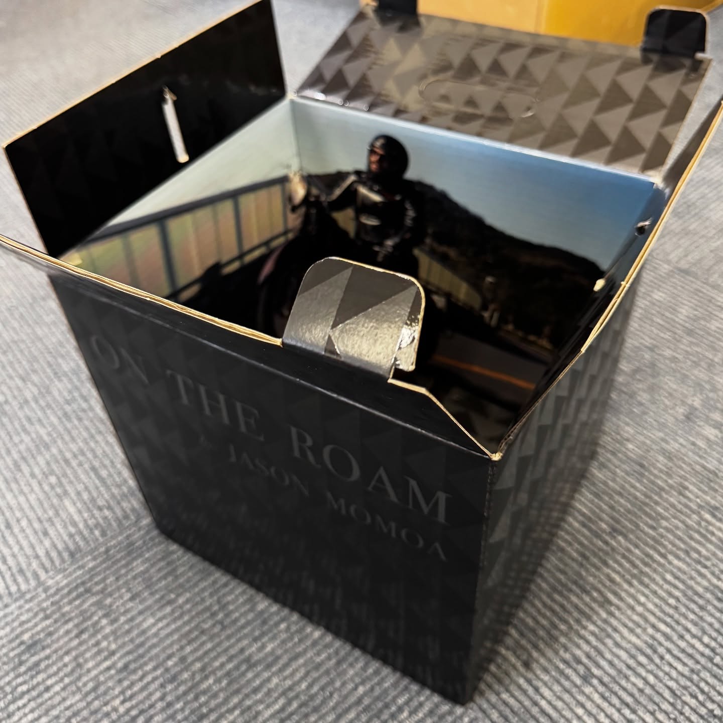 Jason Momoa Helmet Box Unveiled Bold Helmet Box design exclusively for Jason Momoa by TT & CO sets a fresh style statement.