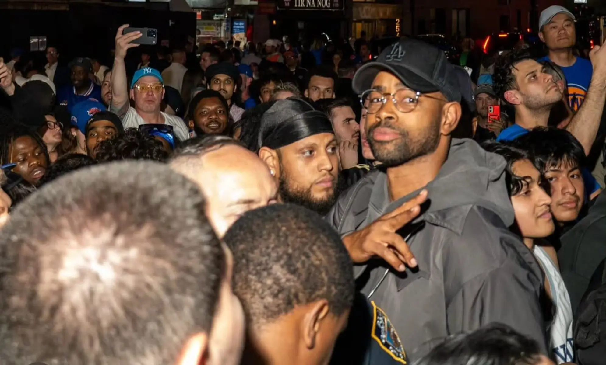 Jay Ellis Spotted in NYC With Urban Cool Jay Ellis radiates chill vibes as he strolls NYC streets, blending urban flair with ease.!