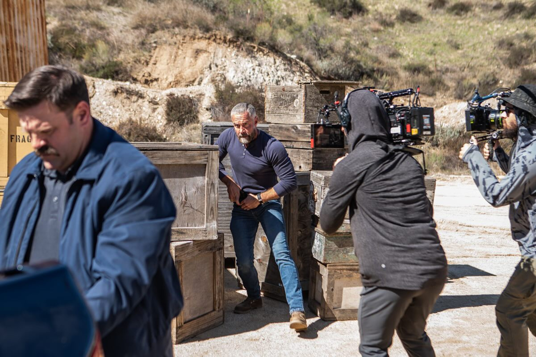 A jaw-dropping stunt from SWAT as Jay Harrington commands the screen with fearless action.
