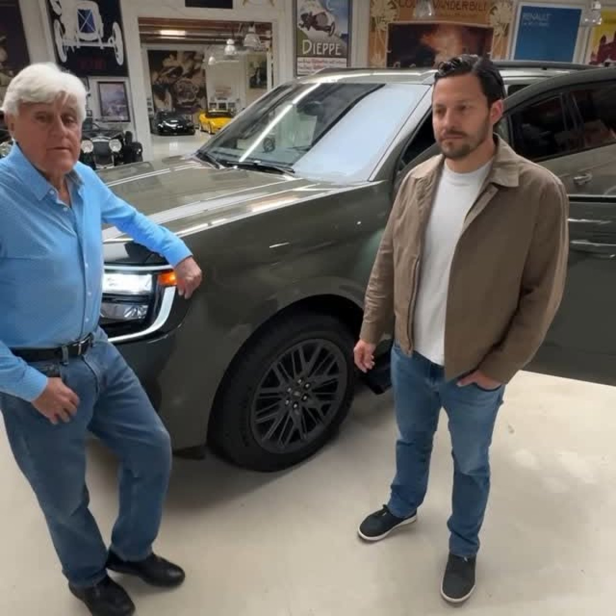 Host Jay Leno shines as Ford Expedition ups his show with enhanced tech and comfort -Now!