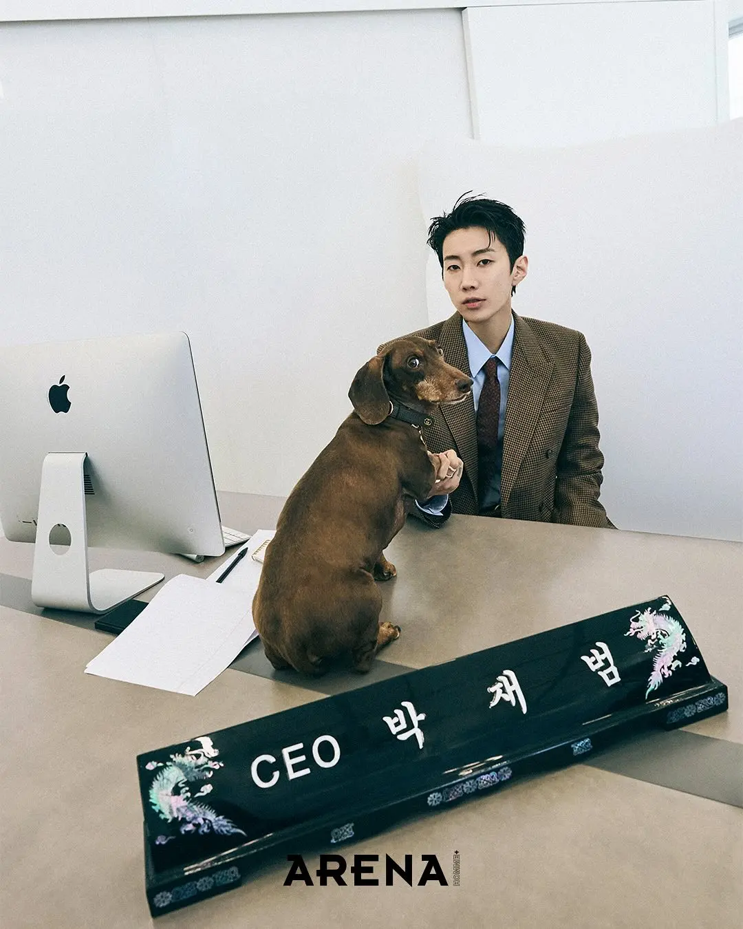 Jay Park Showcases Bold Gucci Look