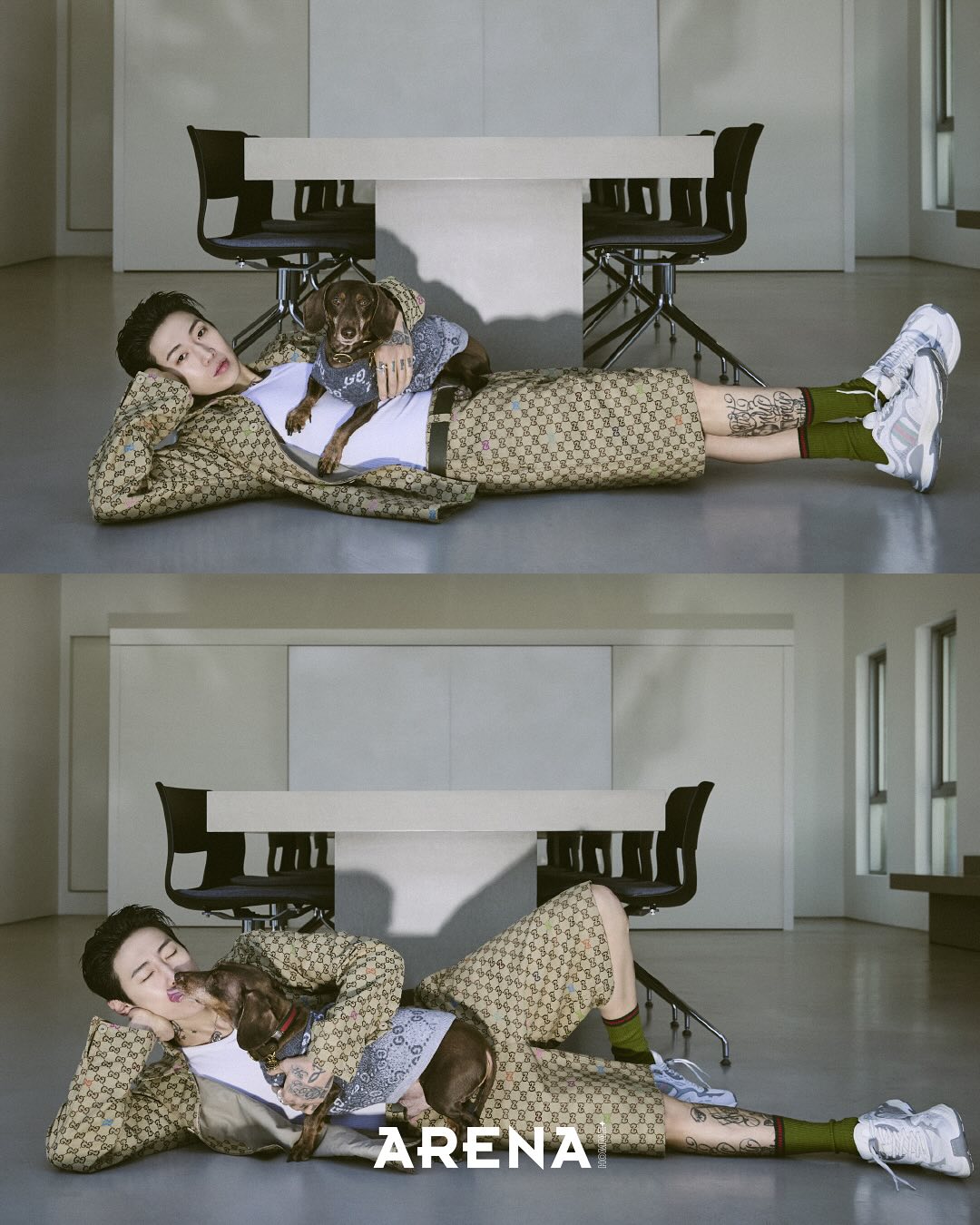 Jay Park Showcases Bold Gucci Look
