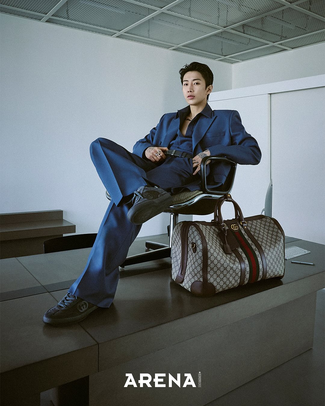 Jay Park Showcases Bold Gucci Look