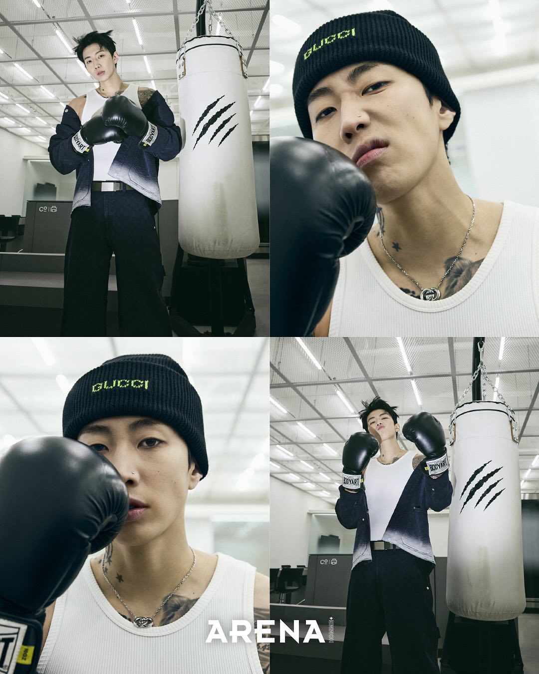Jay Park Showcases Bold Gucci Look