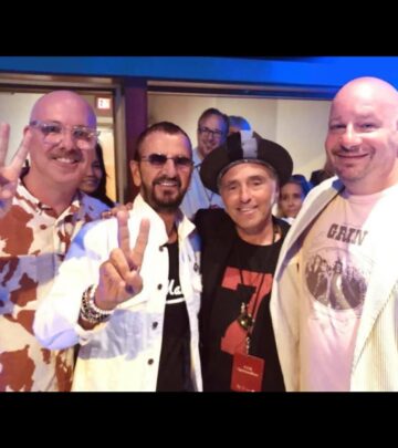 Jeff Ross Celebrates Kii Arens Birthday With Idols Ringo And Nils