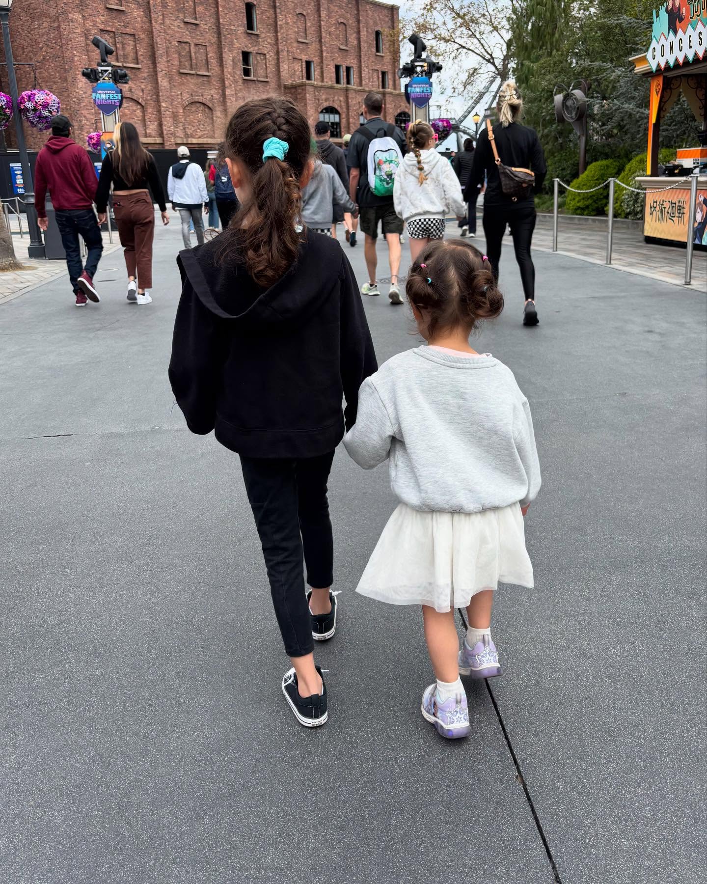 Jenna Ushkowitz Birthday Family Visit