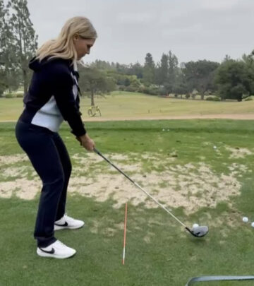 Jennie Garth Swings Back At Myrtle Beach Classic