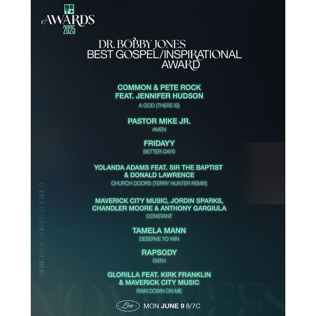 Jennifer Hudson Nominated For Gospel Award
