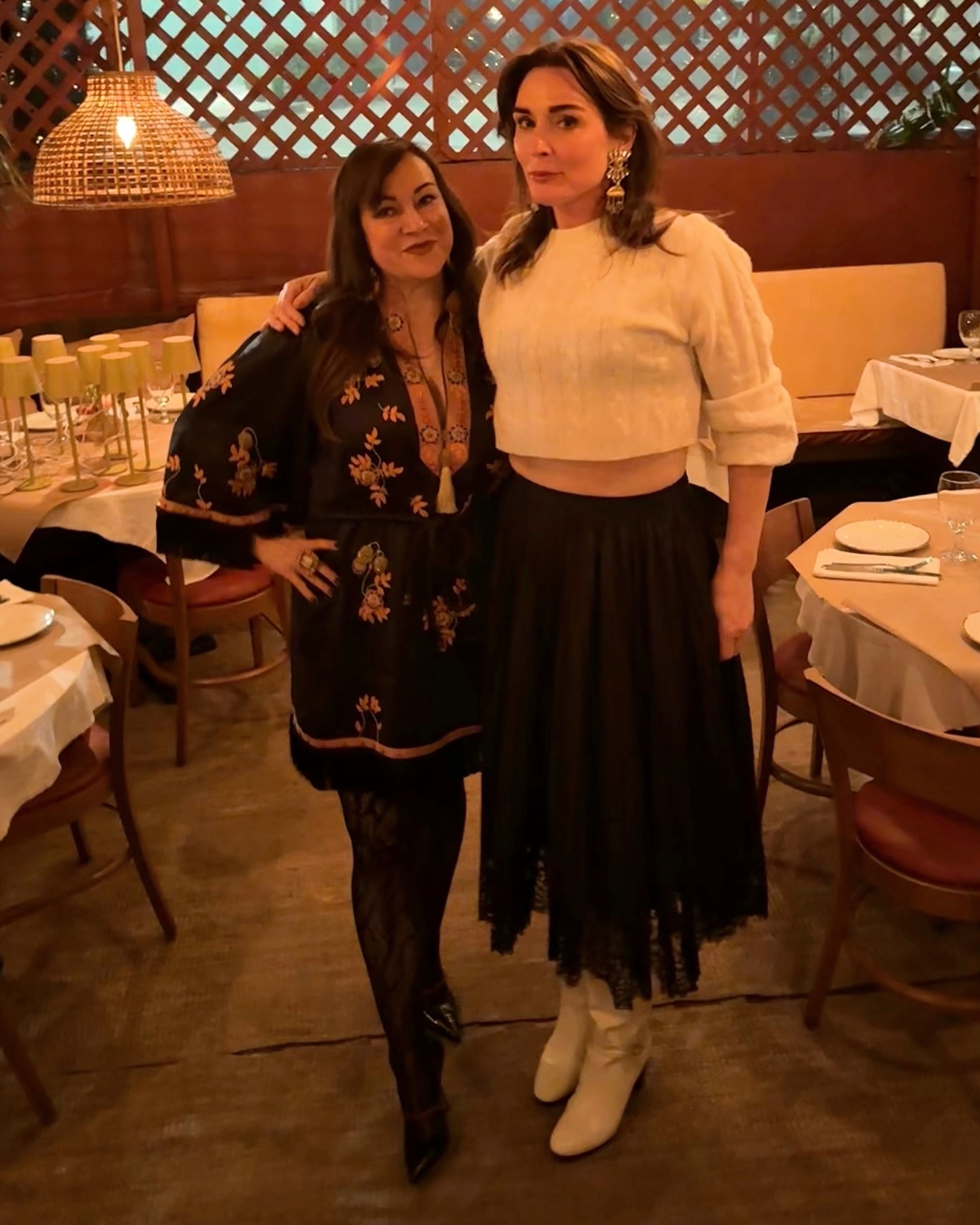 Jennifer Tilly Enjoys A Spirited Evening At Sals Place