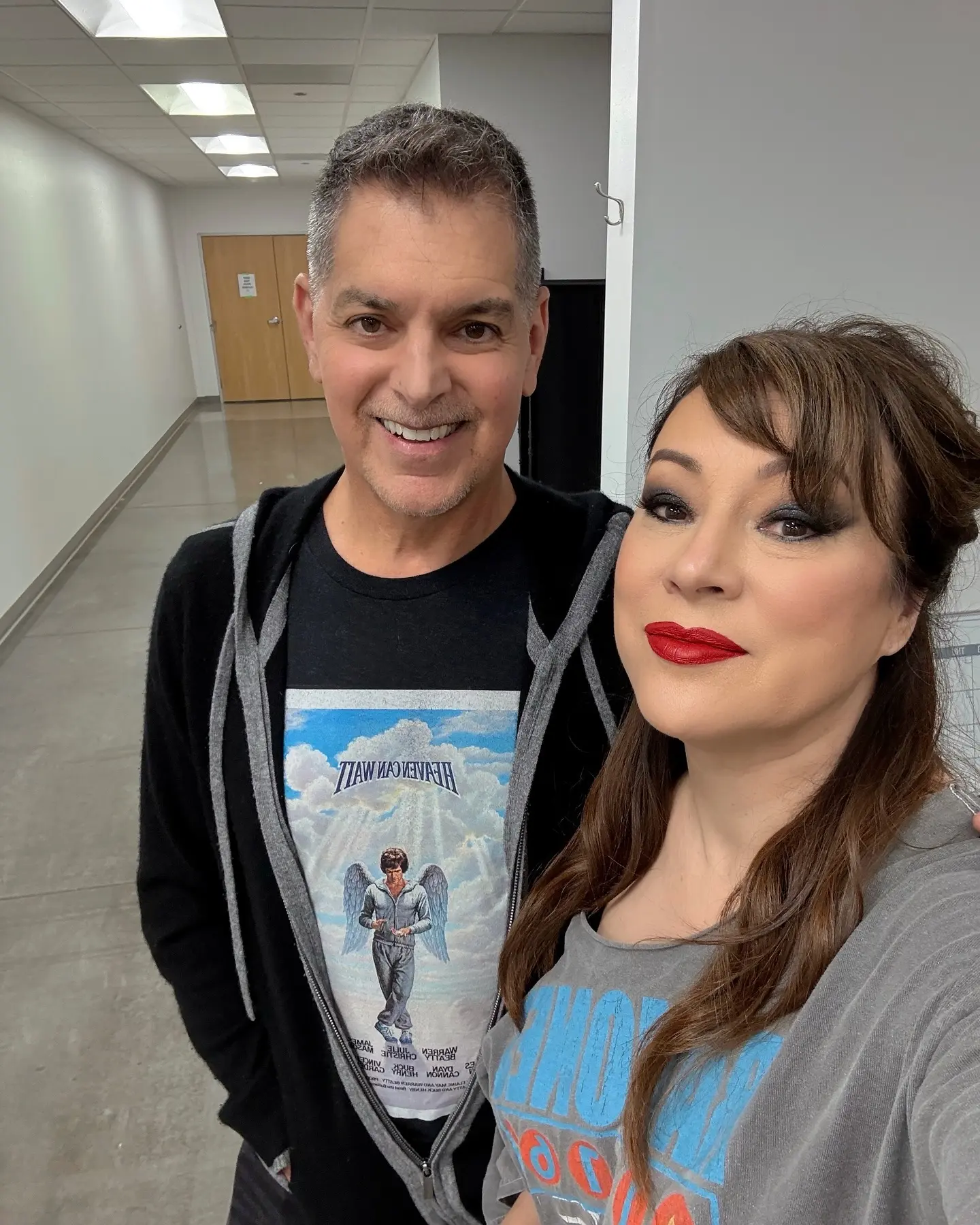 Jennifer Tilly Enjoys Day Out With Don Mancini