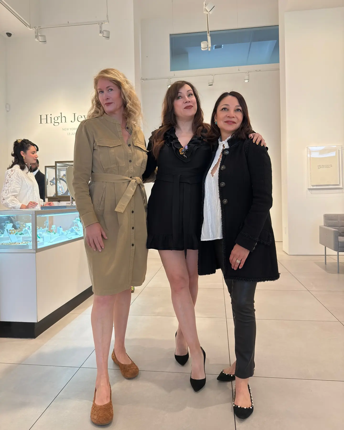 Jennifer Tilly Explores Art, Jewelry, And Rides at Sotheby's