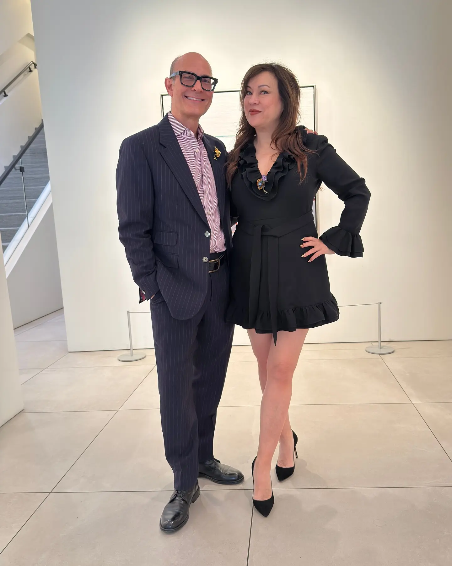 Jennifer Tilly Explores Art, Jewelry, And Rides at Sotheby's