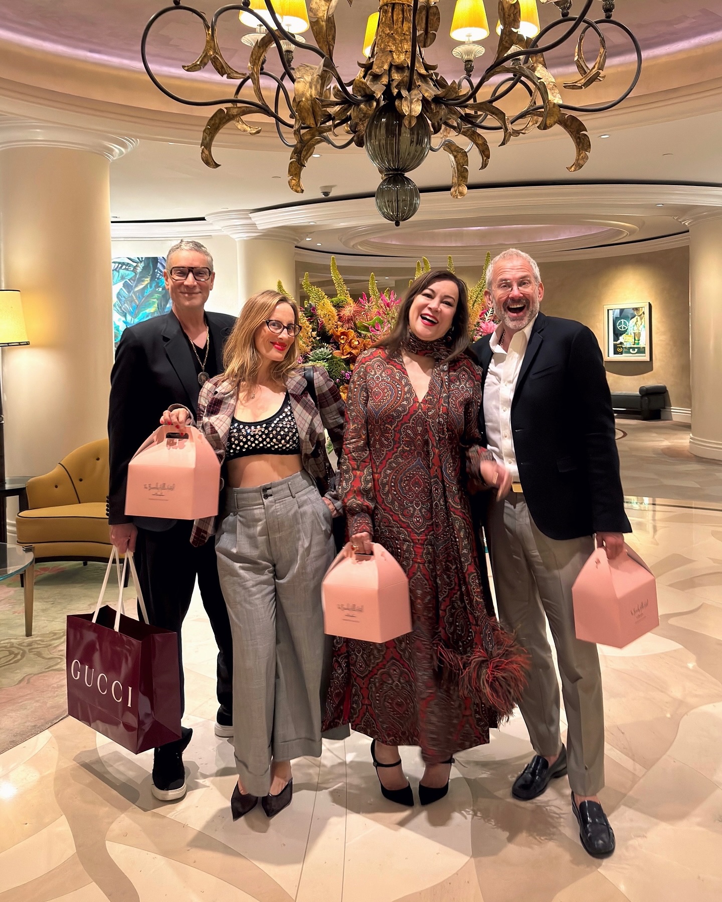 Jennifer Tilly’s Intimate Birthday Dinner For Cameron