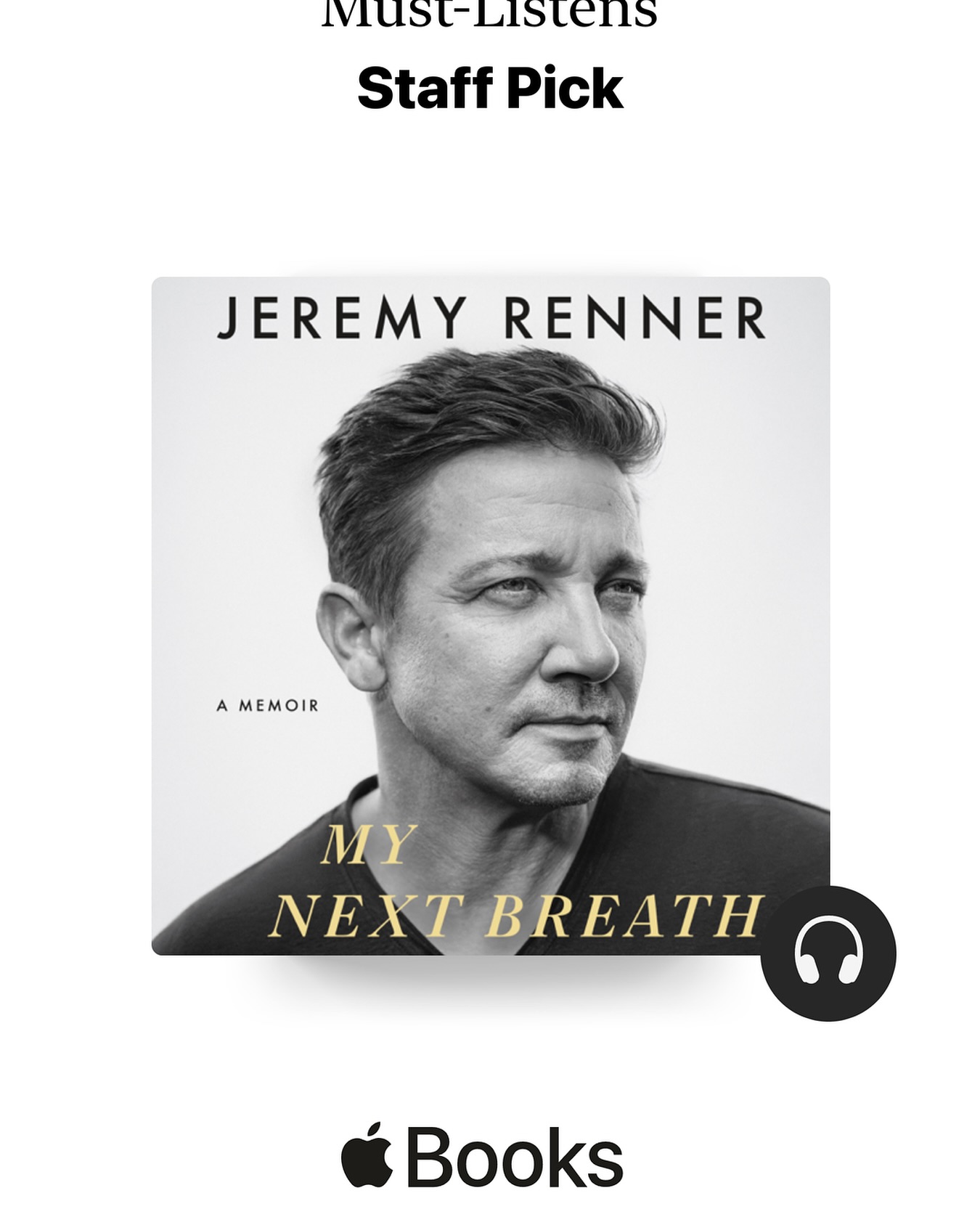 Jeremy Renner’s My Next Breath Is A May Must-Listen Audiobook debut fuels digital excitement, revealing resilience and hope beyond the screen.