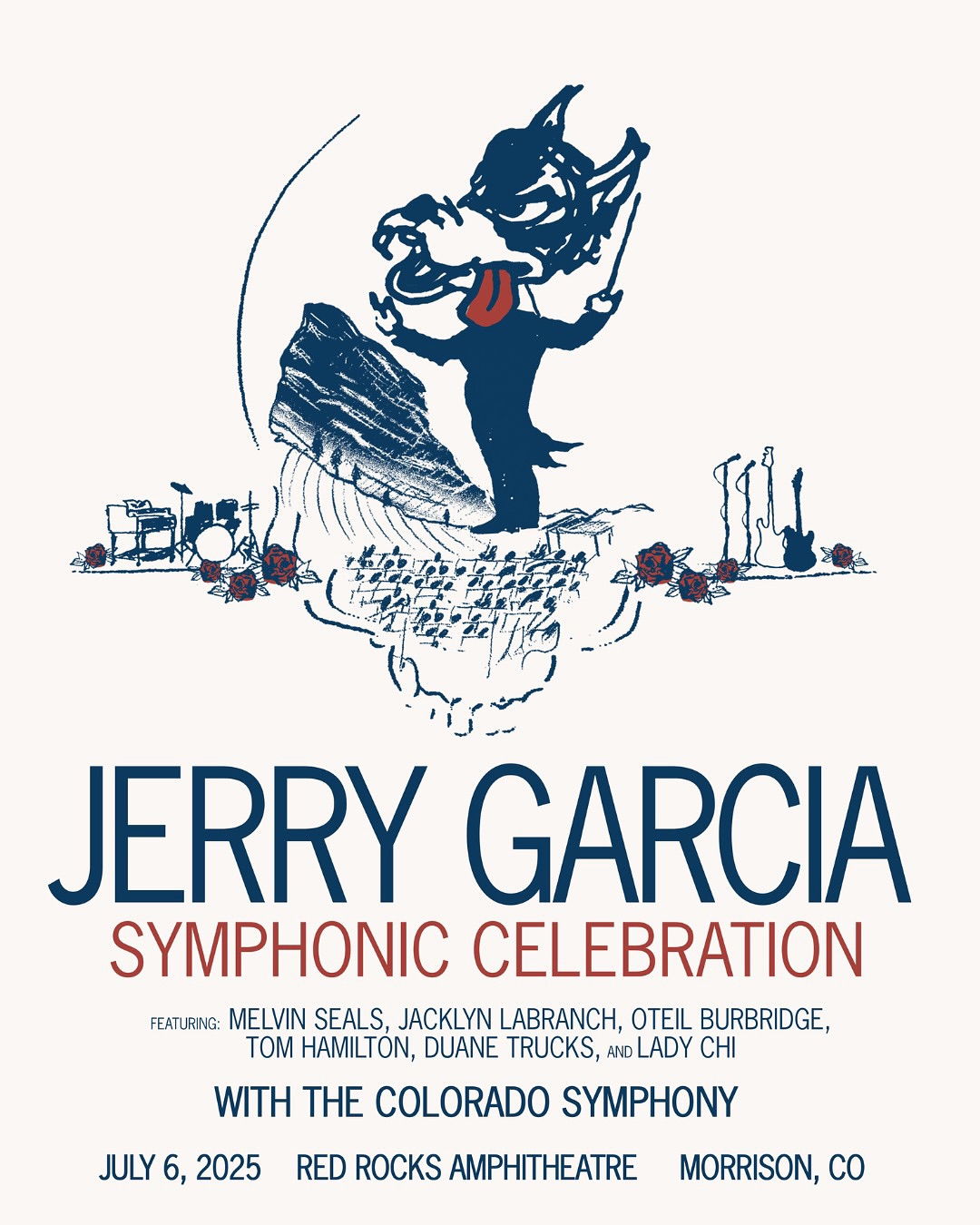 Jerry Garcia Symphonic Celebration Returns To Red Rocks