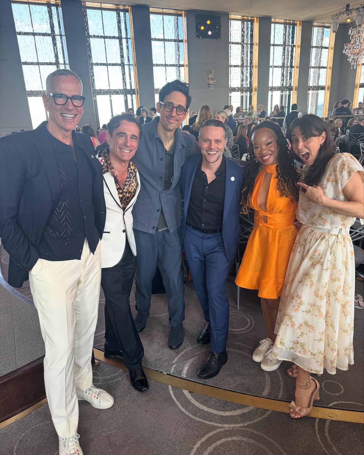 Jerry Mitchell Lights Up Broadway Lunch Broadway lunch thrills spotlight The Tone Awards as Jerry Mitchell leads with energy !!!!!