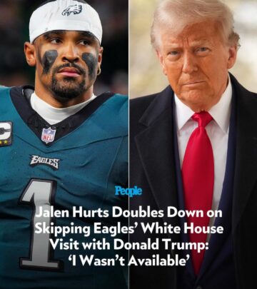Philadelphia QB receives a rose, rallying call for unity from outspoken social media star.