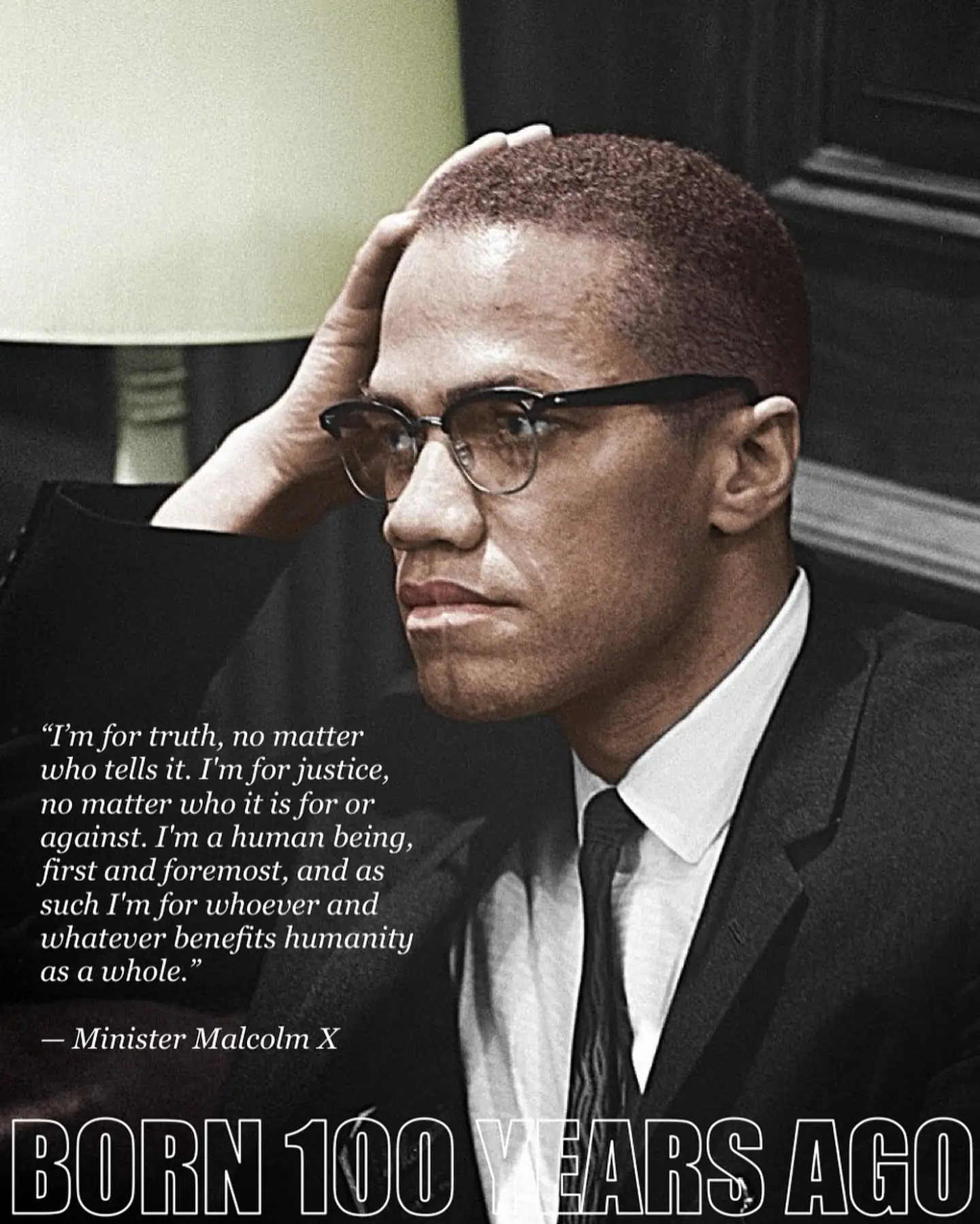 Jeseka Price Birthday Message Inspires Truth And Justice Celebratory vibes with a bold Malcolm X quote, honoring truth and family legacy for unity!!