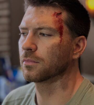 On set fun as special FX transforms Jesse Kove into an even bolder, badass figure. Action!