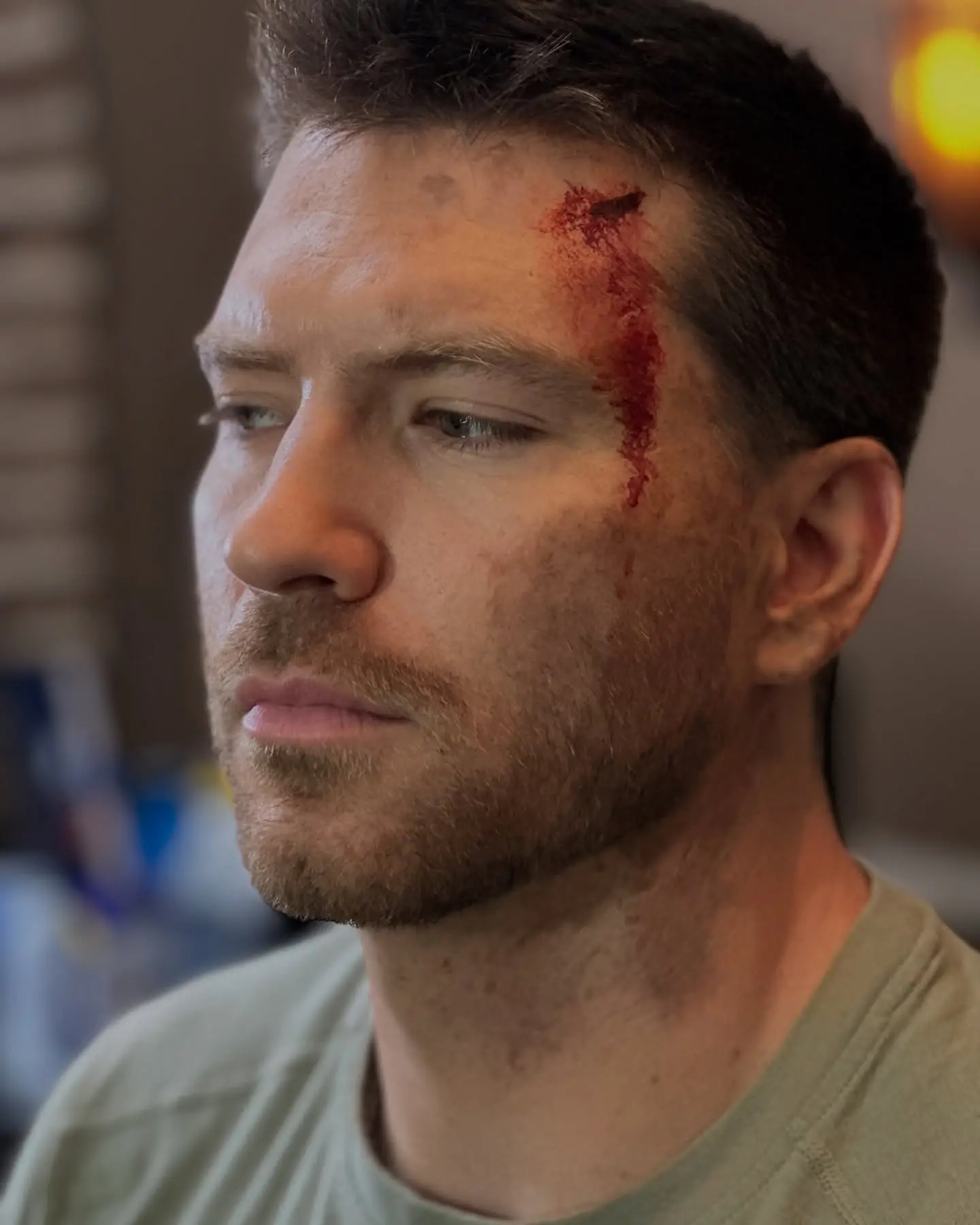 Jesse Kove Gets A Special FX Makeover On Set On set fun as special FX transforms Jesse Kove into an even bolder, badass figure. Action!
