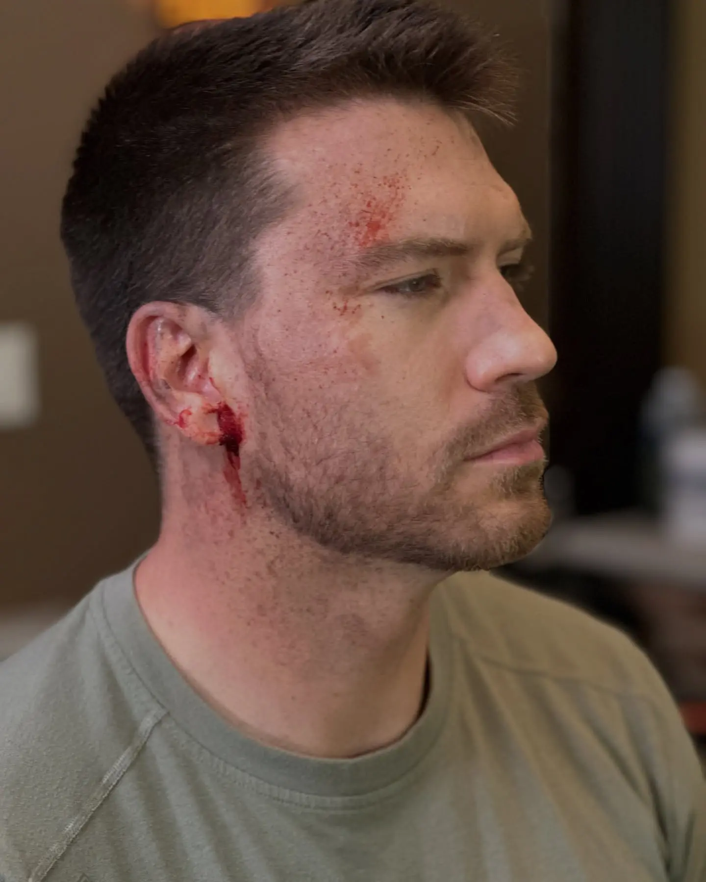 Jesse Kove Gets A Special FX Makeover On Set
