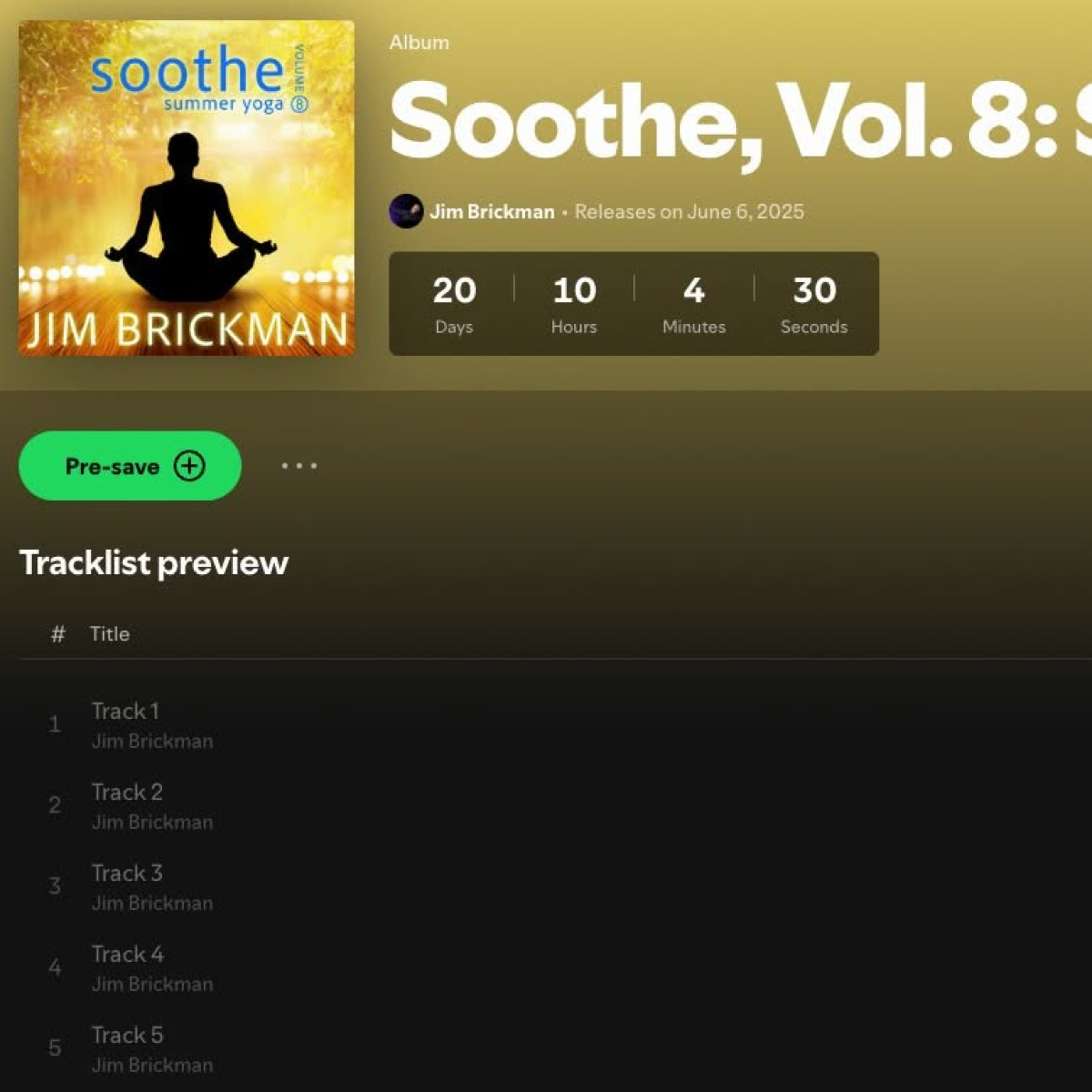 Jim Brickman Announces New Album Pre-Save Campaign Renowned pianist unveils exclusive Spotify pre-save link, sparking a buzz of innovation!!