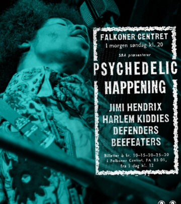 Jimi Hendrix Brings ‘Psychedelic Happening’ to Copenhagen