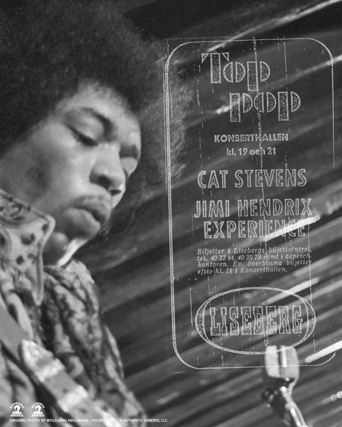 Jimi Hendrix Launches Scandinavian Tour In 1967 Swedish shows rocked as Jimi Hendrix led a groundbreaking tour with Cat Stevens in 1967!!