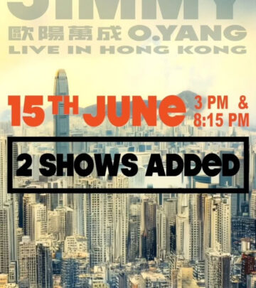 Stand-up comic Jimmy O. Yang extends Hong Kong tour with two added shows on June 15th -HK