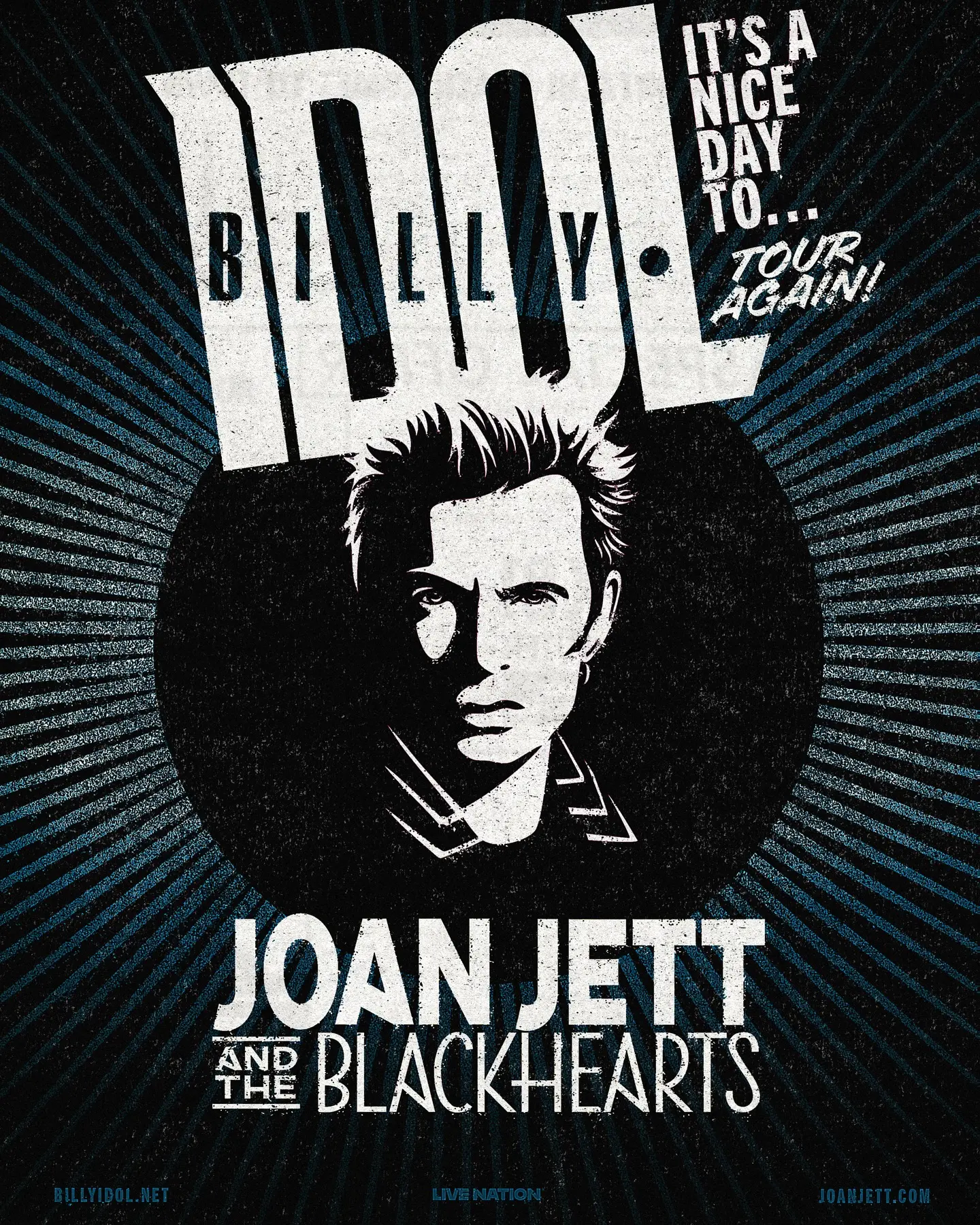 Joan Jett & Billy Idol Tour Kick Off Tonight Rock Legends Unite for an Unforgettable Concert Experience—Tickets, VIP, and Energy Abound
