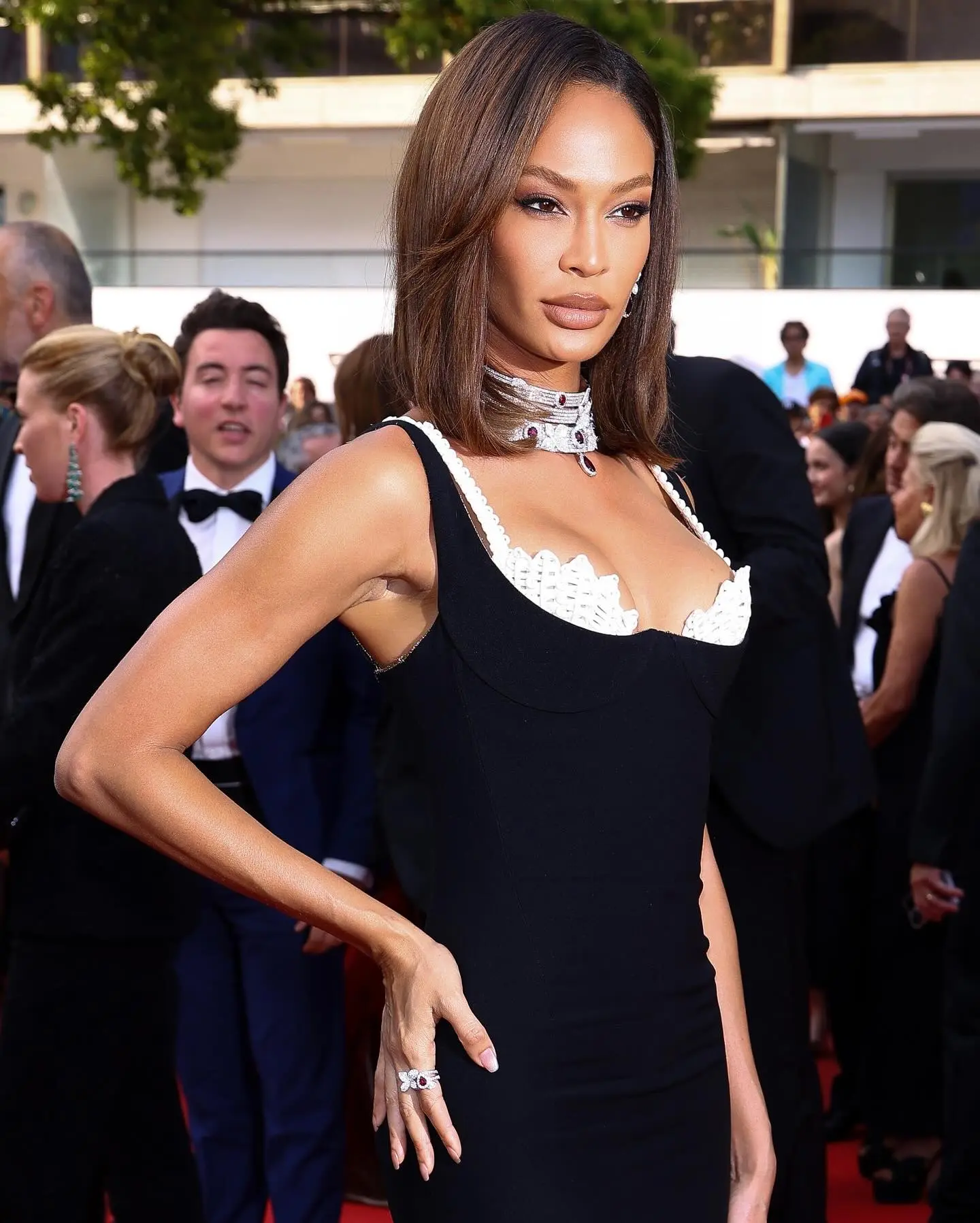 Joan Smalls Dazzles At Cannes Red Carpet