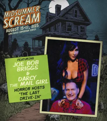 Experience timeless horror charm with iconic hosts, insightful commentary, and fan meetups.