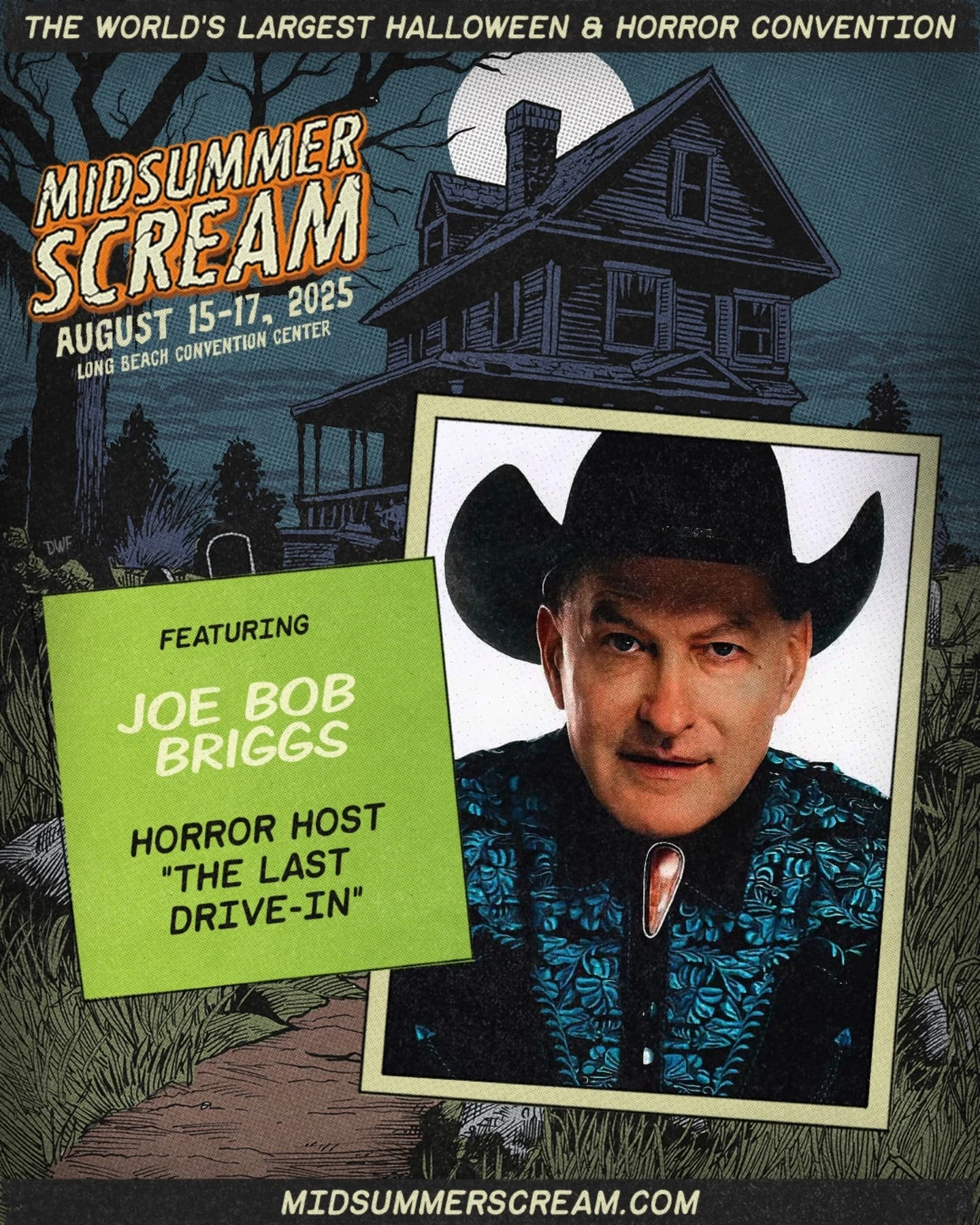 Joe Bob Briggs Joins Midsummer Scream At Long Beach