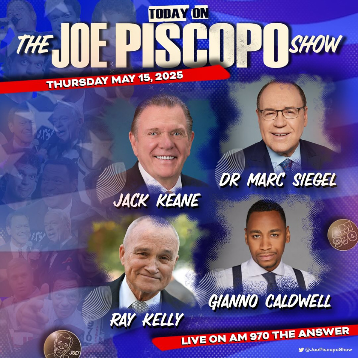 Joe Piscopo Hosts Thrilling Thursday Radio Show Joe Piscopo’s Thursday show stars a stellar guest lineup, sparking cool insightful talks.