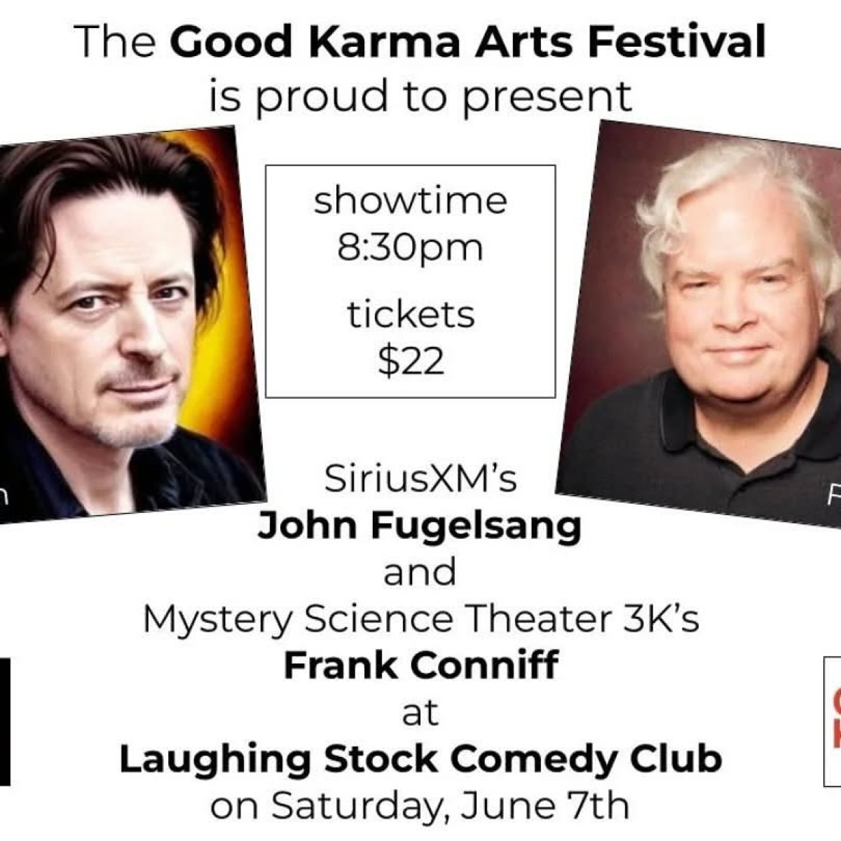 John Fugelsang Delivers Laughter At Good Karma Festival John Fugelsang collaborates with F Conniff in Grantville for an unforgettable comedy set.