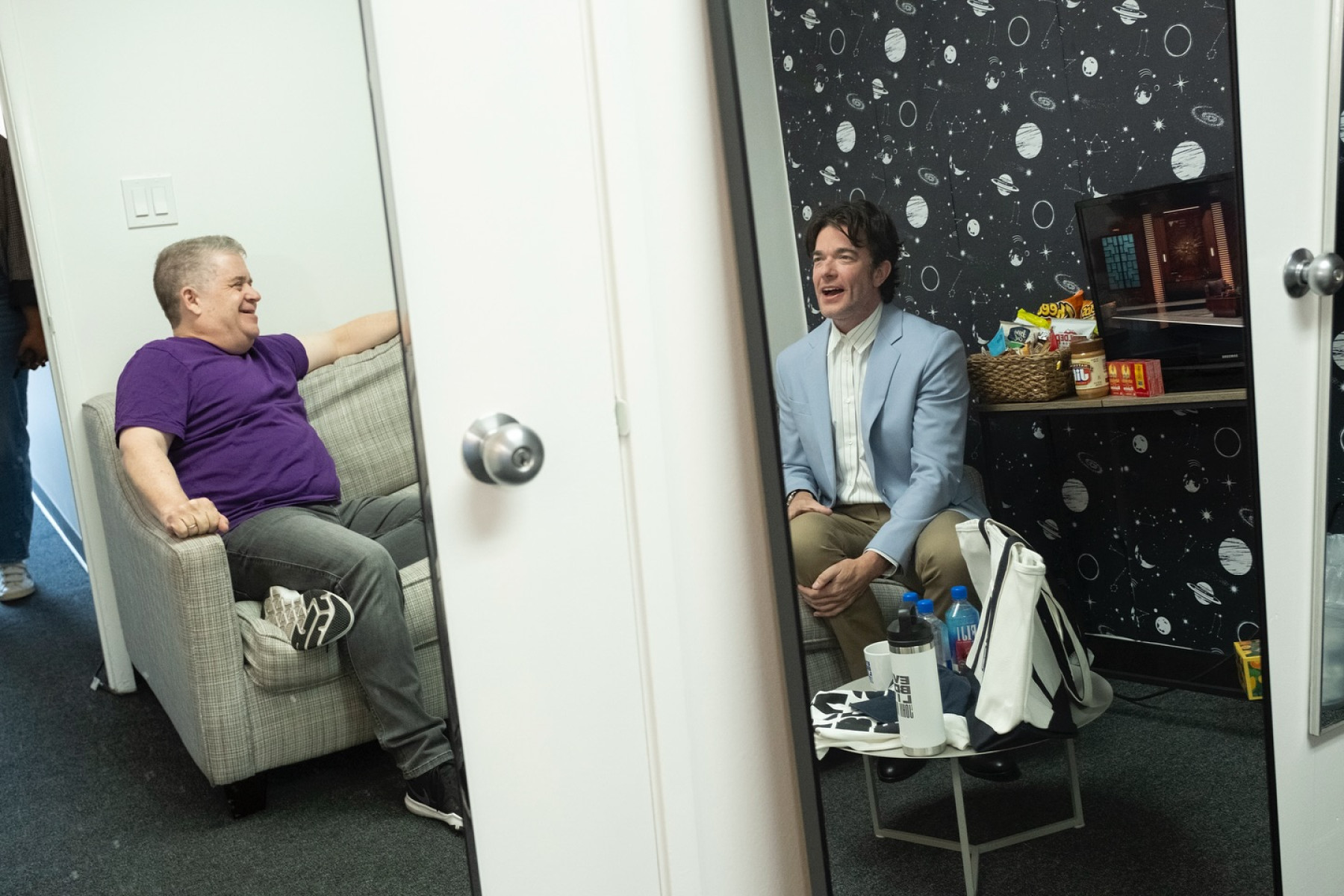 John Mulaney Backstage Antics At Everybody’s Live Behind the scenes revelry unfolds as a renowned comic surprises fans with unruly energy!!