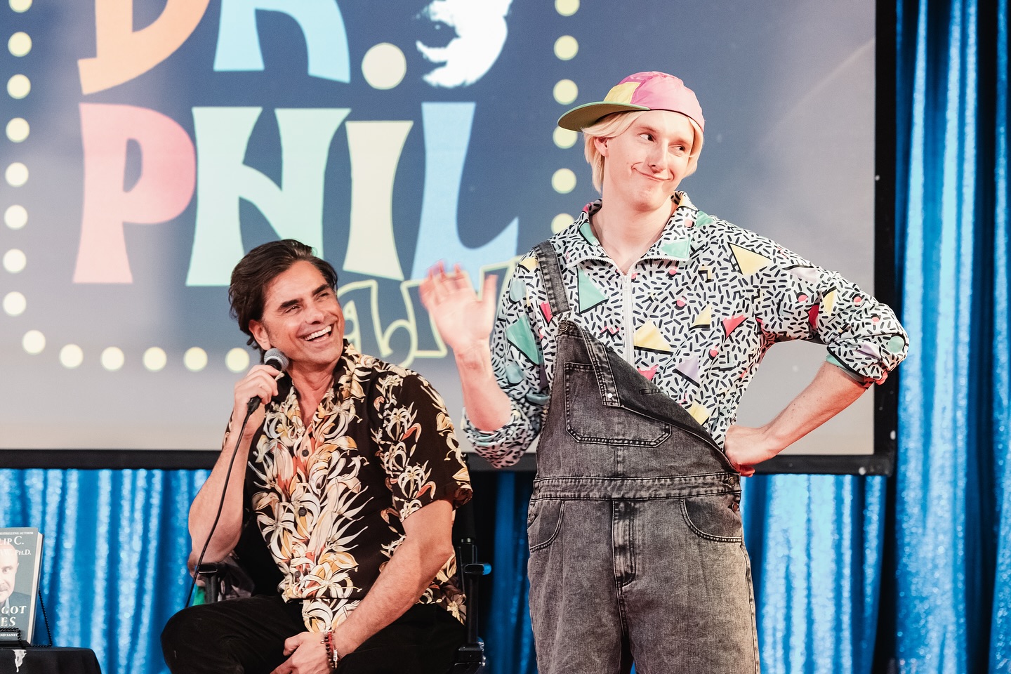 John Stamos Enjoys Doctor Phil Live Night